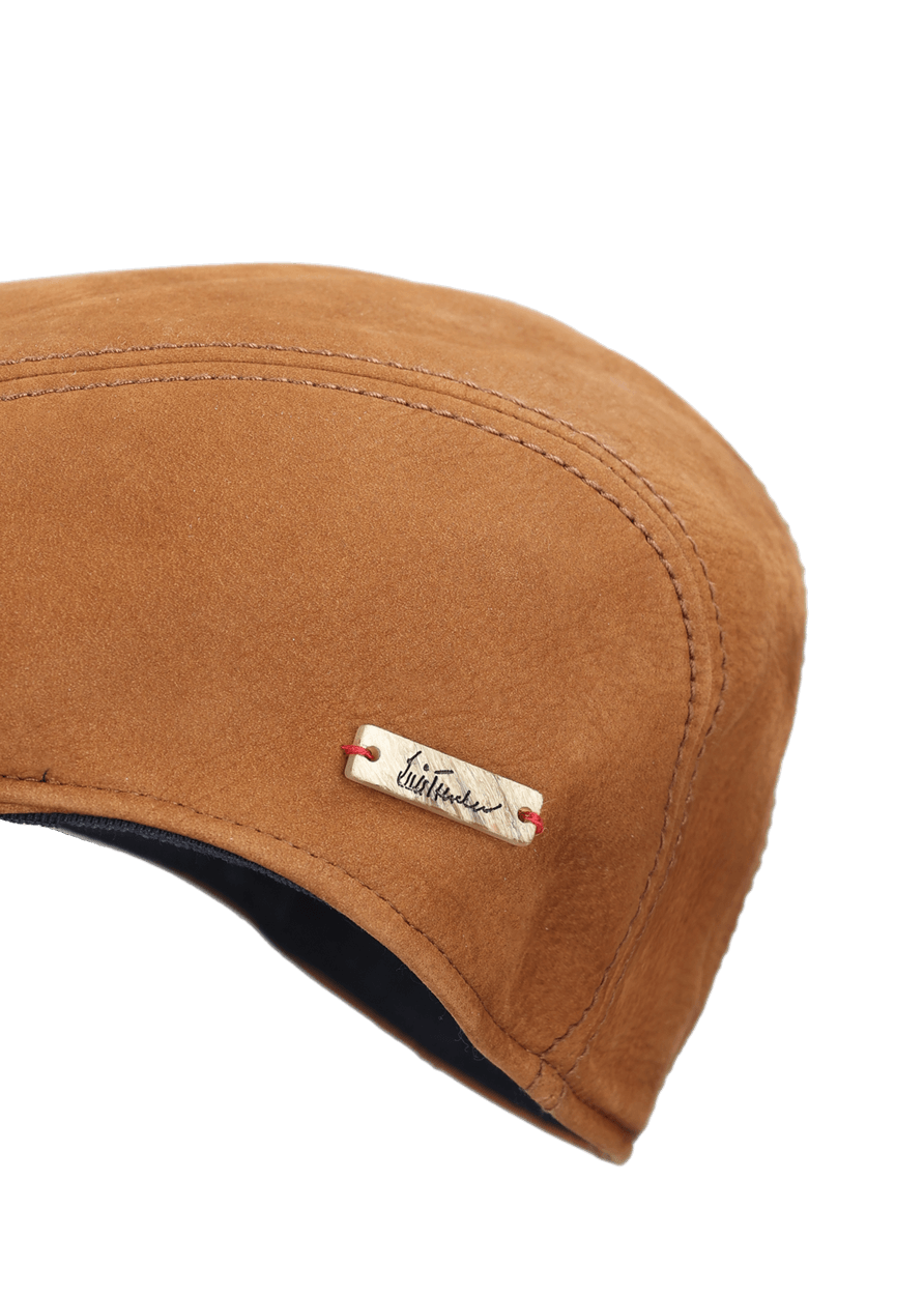 Luis Trenker Coppola in pelle modello Lumbertos Spedizione Gratuita