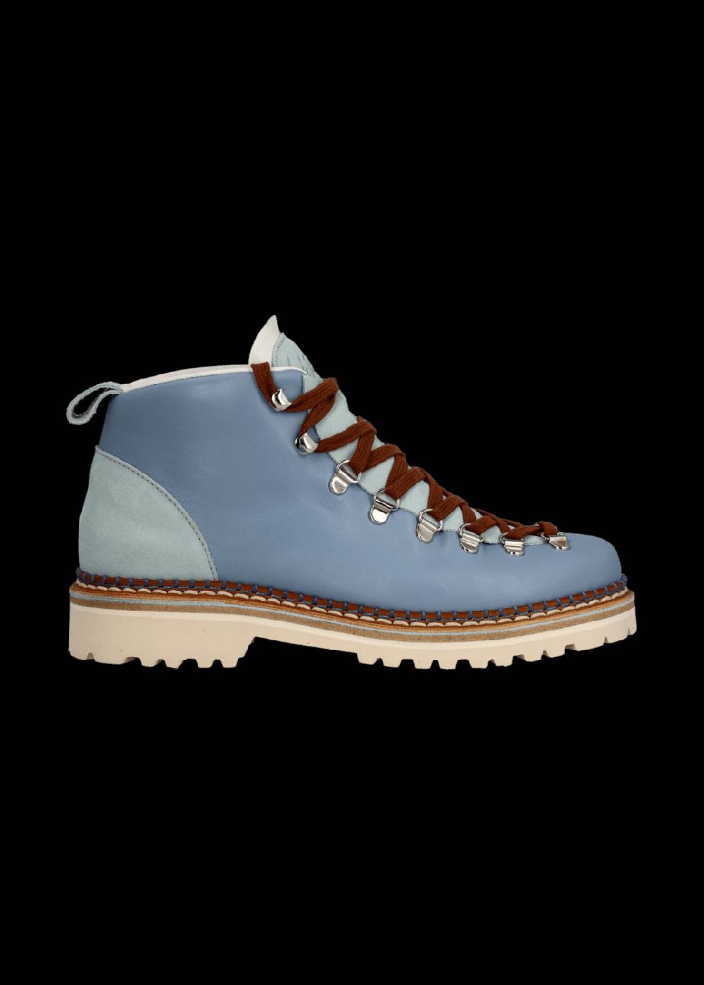 Luis Trenker Scarpa alta stringata in pelle modello Lupaolina Consegna Veloce