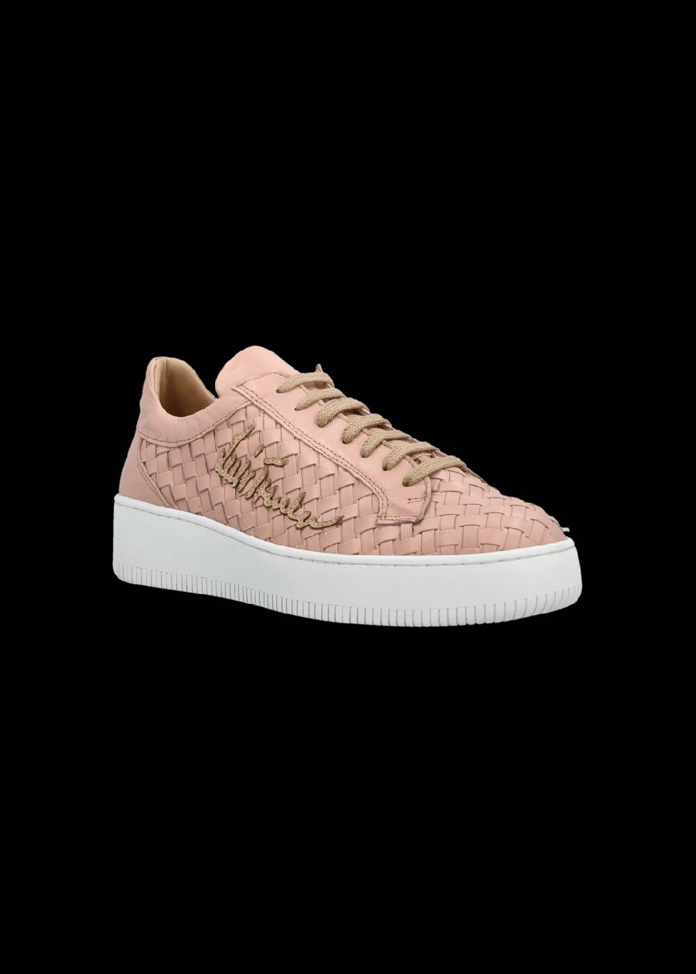 Luis Trenker Sneaker in pelle intrecciata modello Lupintras Affare Del Giorno