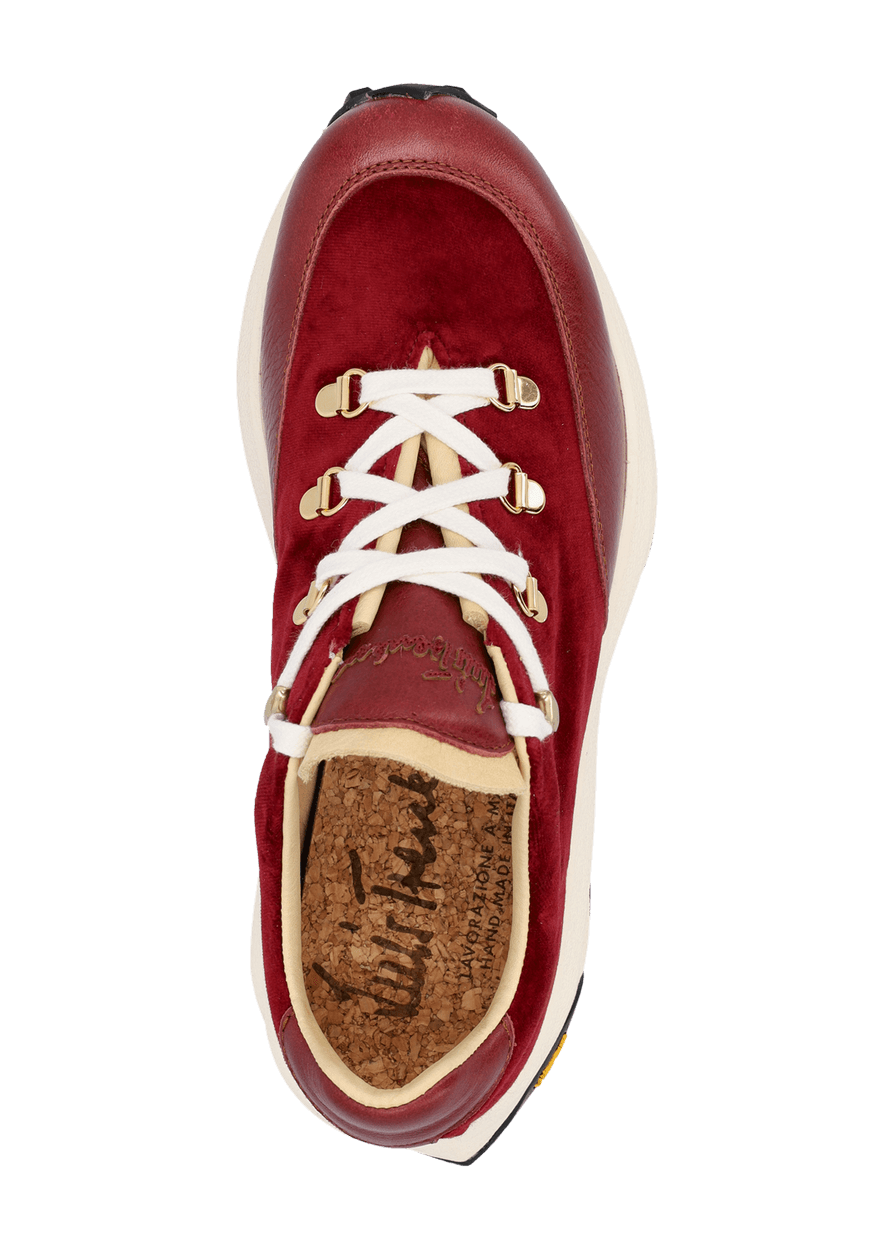 Luis Trenker Sneakers in velluto e pelle modello Luleandra Novità