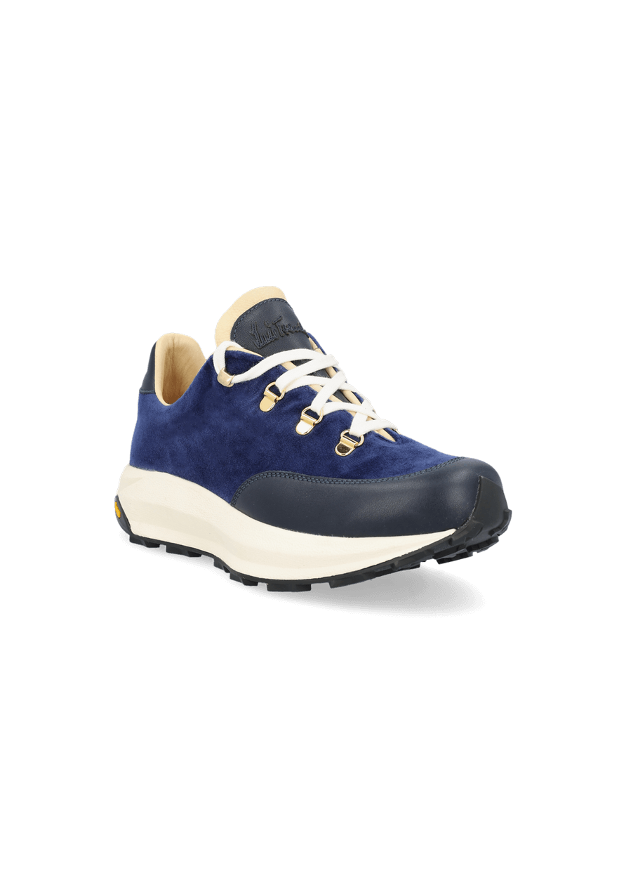 Luis Trenker Sneakers in velluto e pelle modello Luleandra Presa