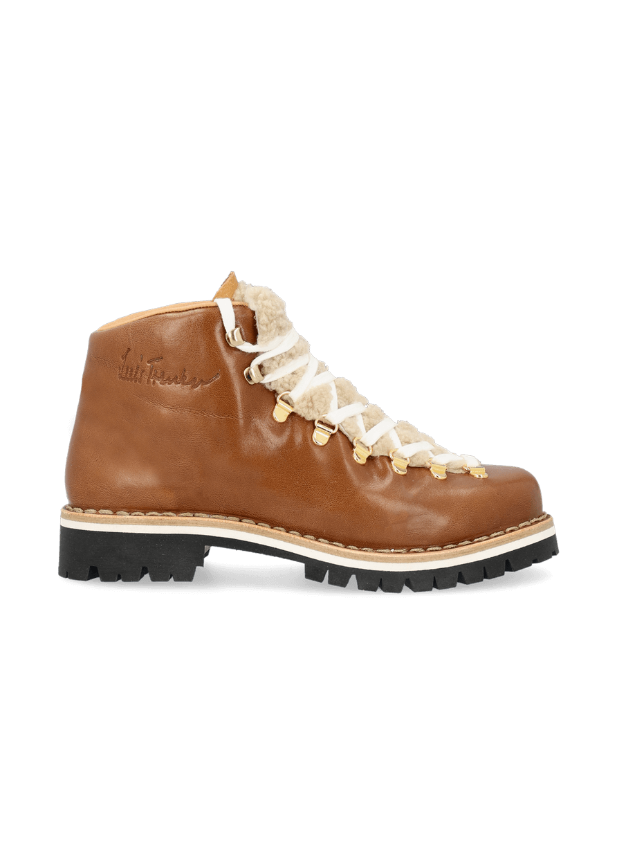 Luis Trenker Scarpa in pelle con linguetta in pelle di agnello modello Lupaolina Sconto