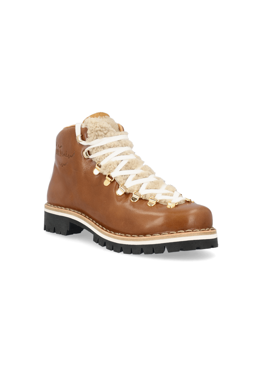 Luis Trenker Scarpa in pelle con linguetta in pelle di agnello modello Lupaolina Sconto