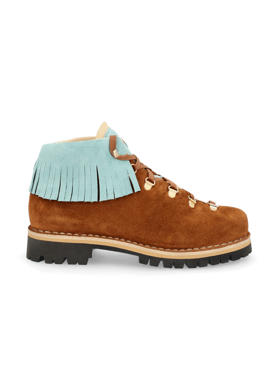 Luis Trenker Scarpa stringata in in pelle scamosciata modello Lupaolina Offerta
