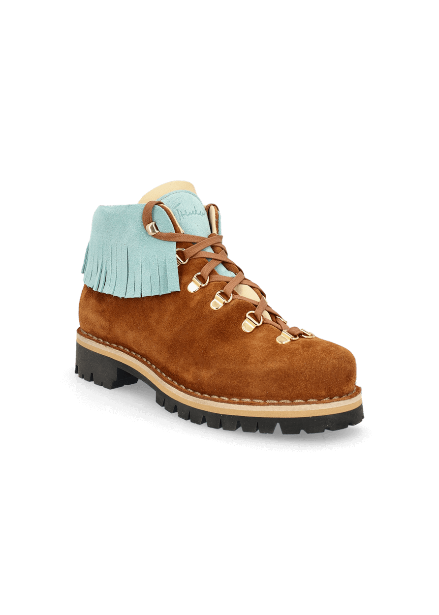Luis Trenker Scarpa stringata in in pelle scamosciata modello Lupaolina Offerta