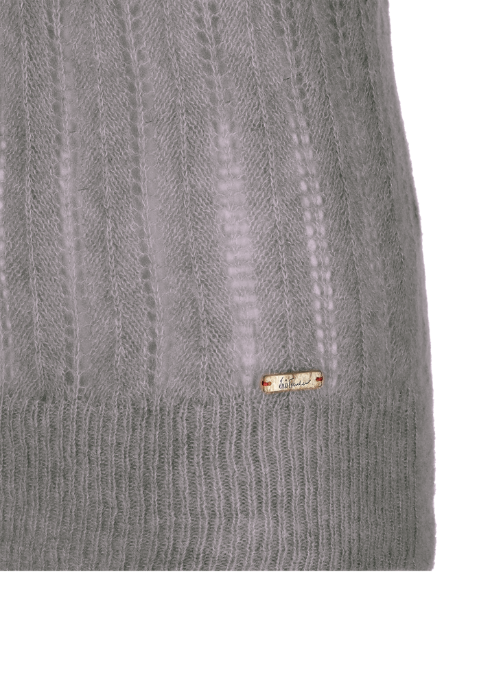 Luis Trenker Pullover lavorato a maglia con cappuccio Luwaltraud Pezzi Unici