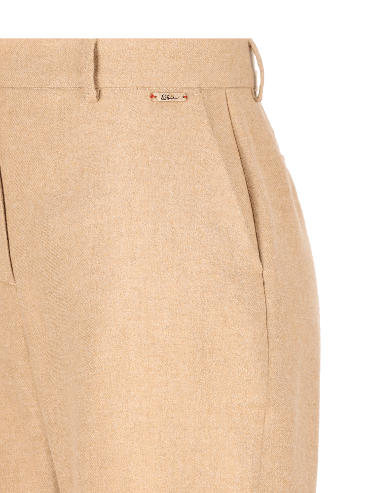Luis Trenker Pantaloni di flanella con taglio a sigaretta Luleonelle Outlet