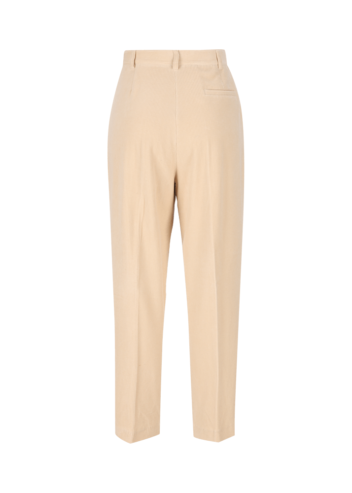 Luis Trenker Pantaloni in jersey di velluto a coste con vestibilità carrot fit Luloretta Vendita Calda
