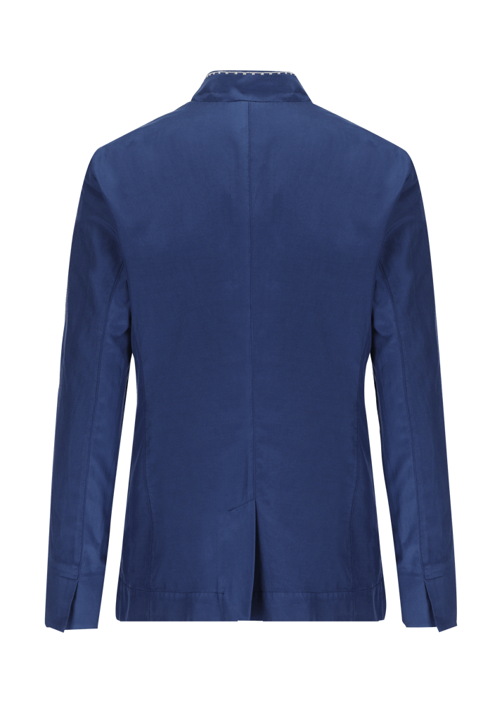 Luis Trenker Blazer in misto seta e cotone modello Luranda Online