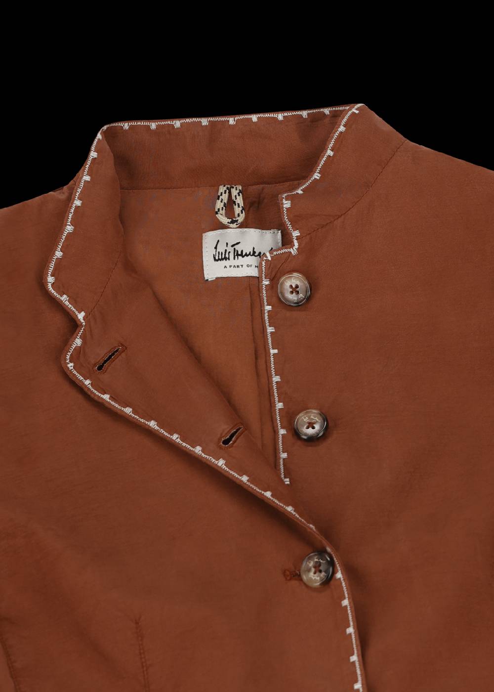 Luis Trenker Blazer in misto seta e cotone modello Luranda Outlet