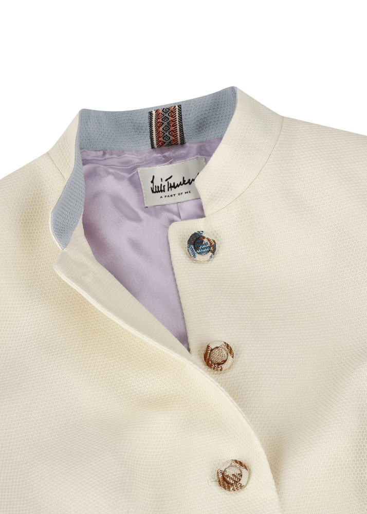 Luis Trenker Blazer in piqué di cotone elasticizzato modello Lurosina Offerte