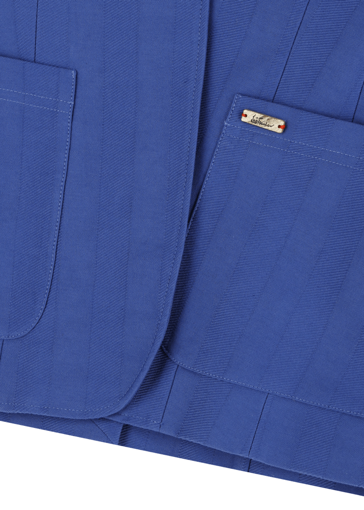 Luis Trenker Blazer monopetto con bottone singolo in tessuto strutturato modello Luregina Vendite Flash