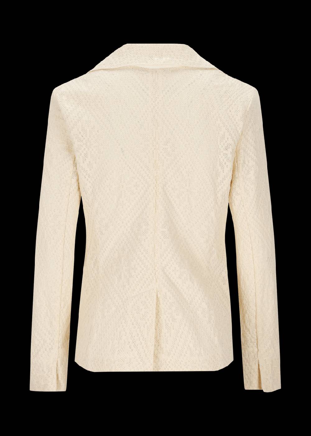 Luis Trenker Blazer monopetto a un bottone in pizzo e jersey modello Luregina Negozio