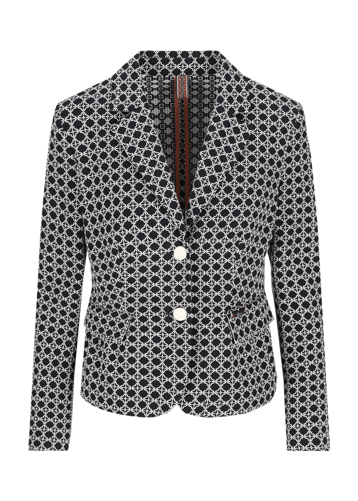 Luis Trenker Blazer in cotone jacquard modello Luramona Italy