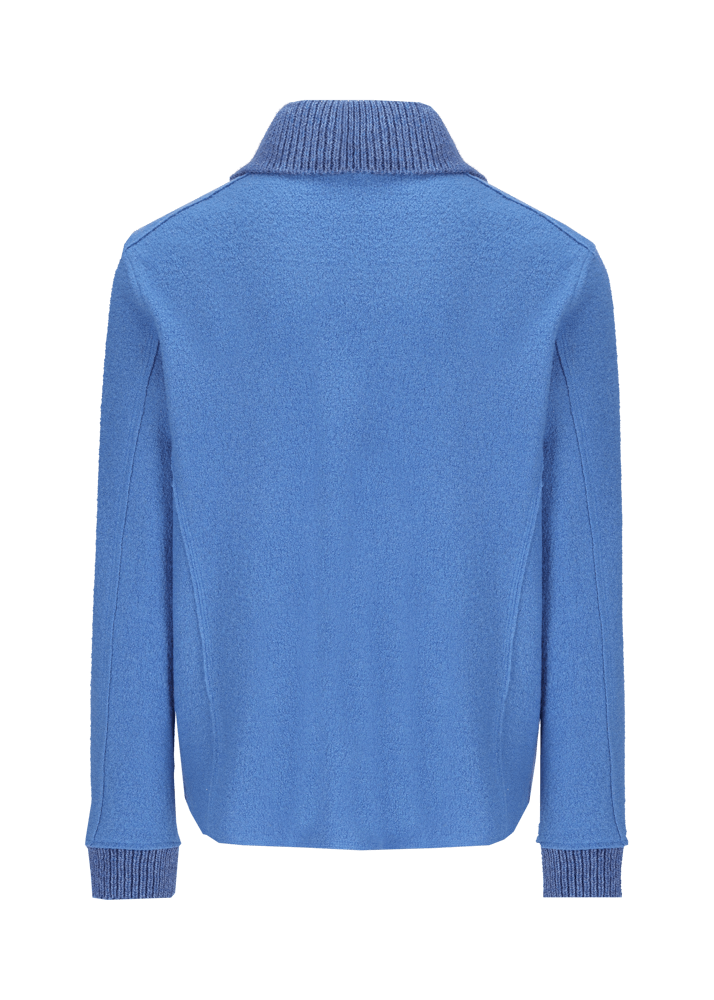 Luis Trenker Giacca camicia in lana follata Lustanley Spedizione Gratuita