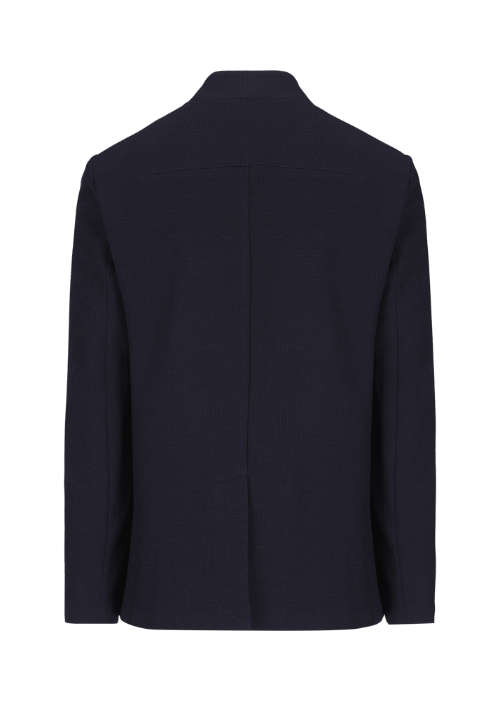 Luis Trenker Blazer in jersey con colletto alla coreana Lusepp Promozione Limitata