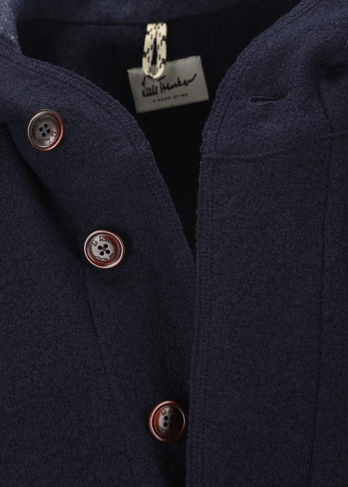 Luis Trenker Cappotto caban in lana follata Lualex Offerte