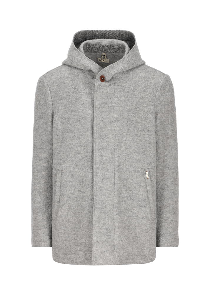Luis Trenker Cappotto caban in lana follata Lualex Hotsell