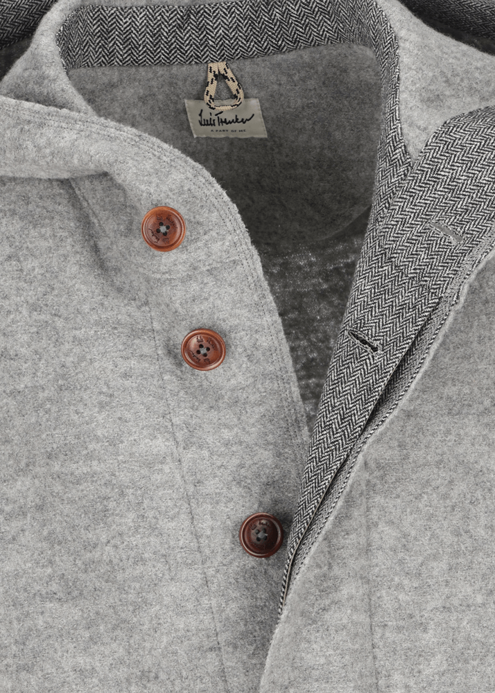 Luis Trenker Cappotto caban in lana follata Lualex Hotsell