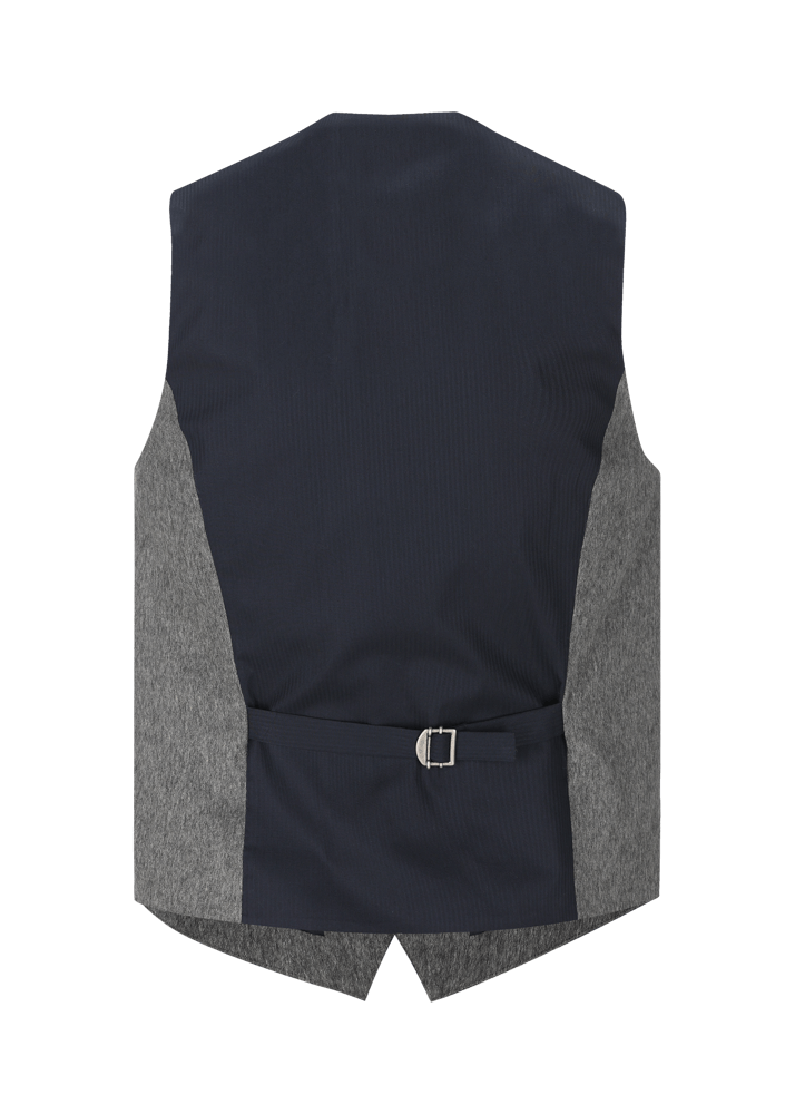 Luis Trenker Gilet in loden con scollo rotondo Lusven I Più Venduti