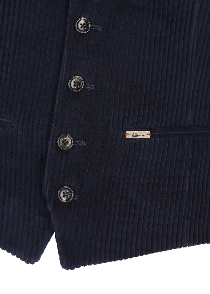 Luis Trenker Gilet in velluto a coste Lusebastian Moda