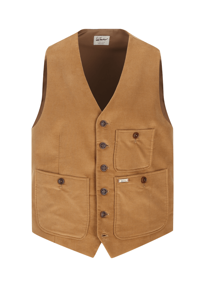 Luis Trenker Gilet in velluto Luseba In Linea