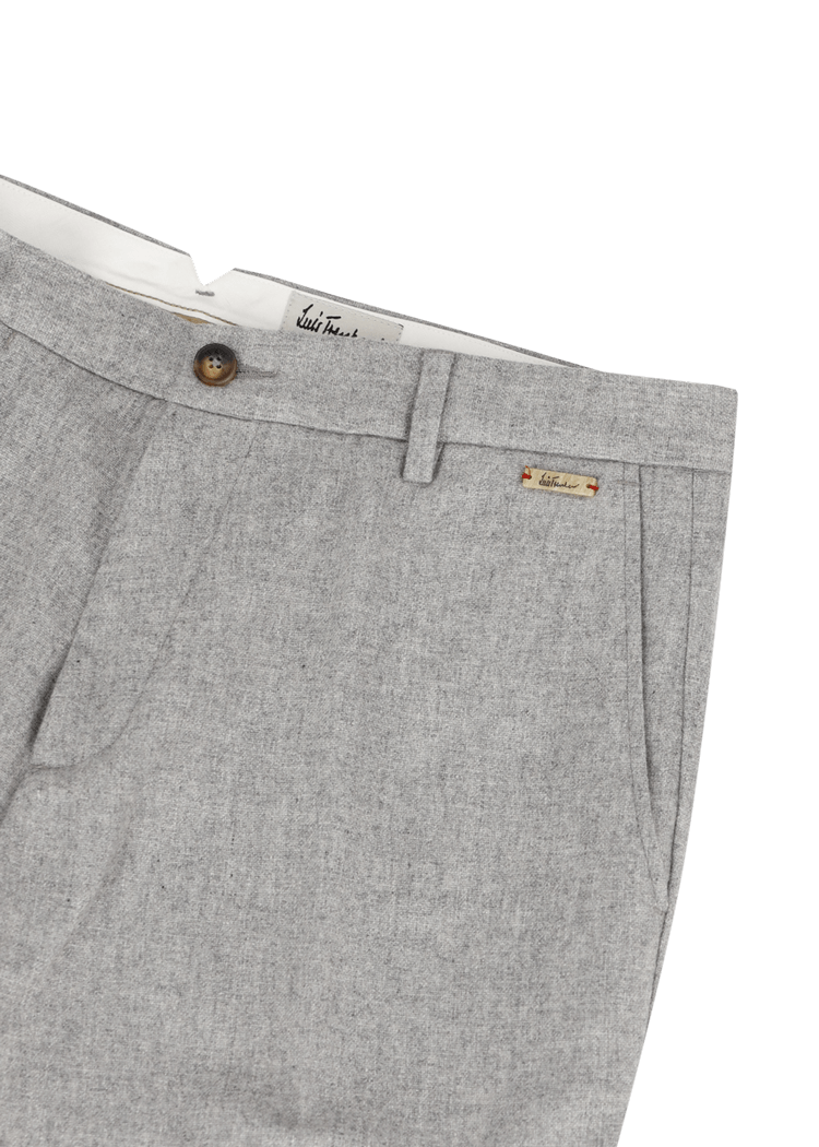 Luis Trenker Pantaloni chino in flanella di lana Lubruneu Negozi Online