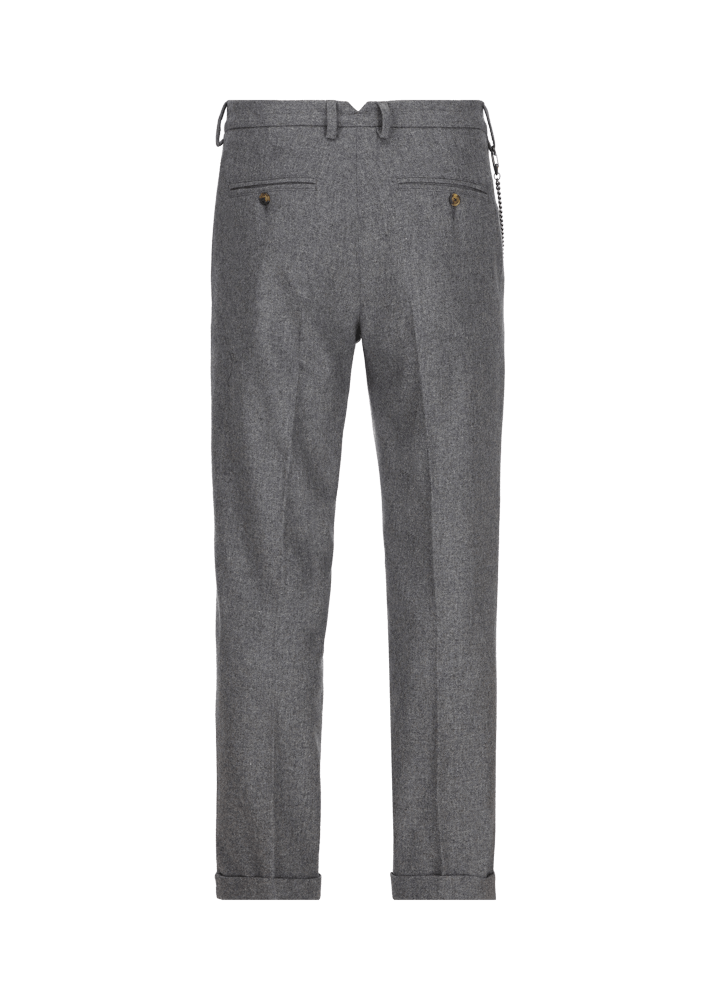 Luis Trenker Pantaloni chino in flanella di lana Lubruneu Acquista Ora