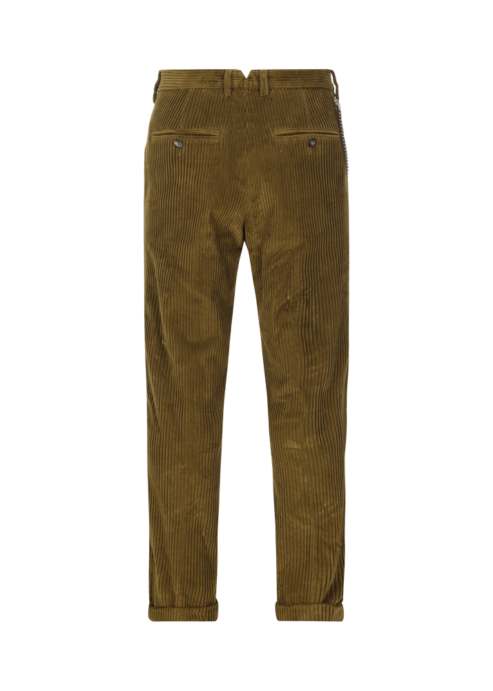 Luis Trenker Pantaloni chino in velluto a coste Lubruneu Promozione Limitata