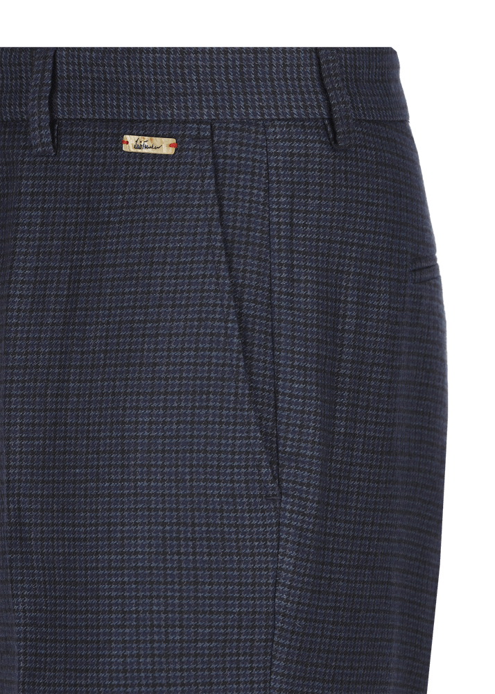 Luis Trenker Pantaloni chino con motivo pied-de-poule Lubogi Fino Al -60%