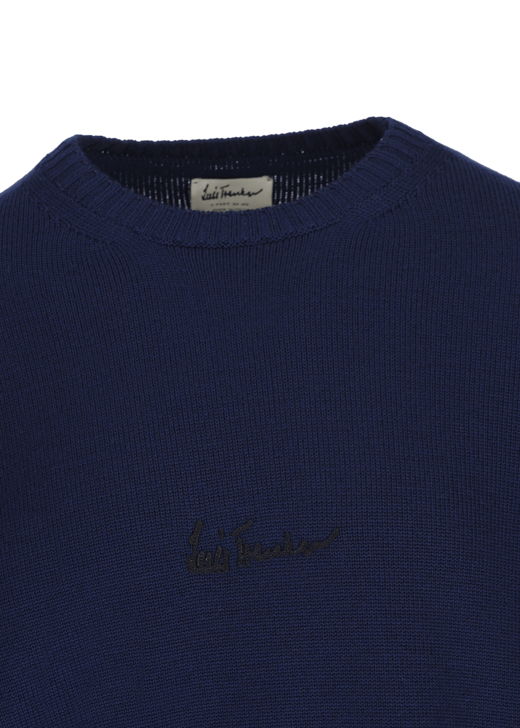 Luis Trenker Pullover lavorato a maglia in lana merino Luwietro Saldi