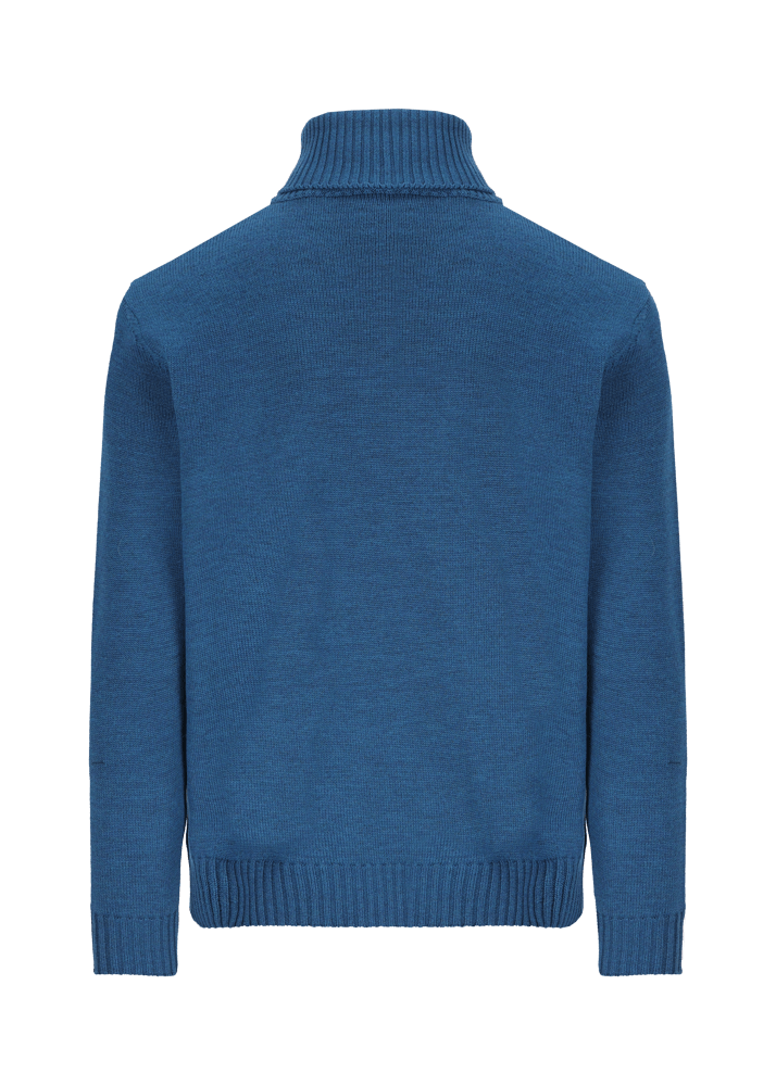 Luis Trenker Pullover a collo alto in lana merino Luwalbert Vendita Calda