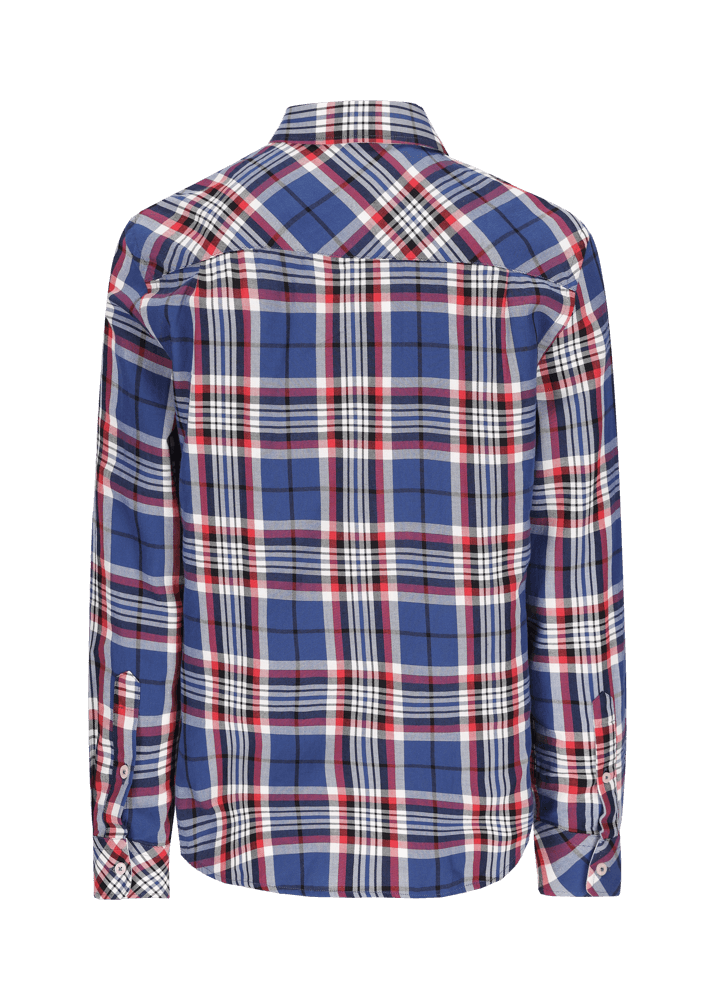 Luis Trenker Camicia con motivo a quadri Lubodo Vendite Flash