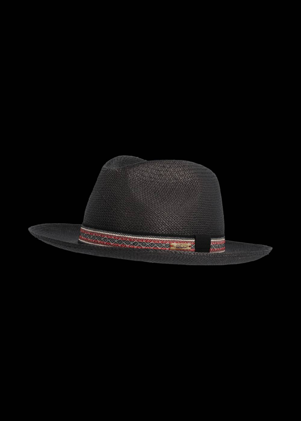 Luis Trenker Cappello in paglia con tesa ricurva modello Lumesa Sottocosto