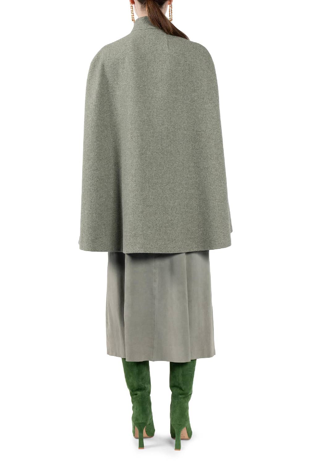 Luisa Beccaria Mantella Reglan in lana Acquista Ora