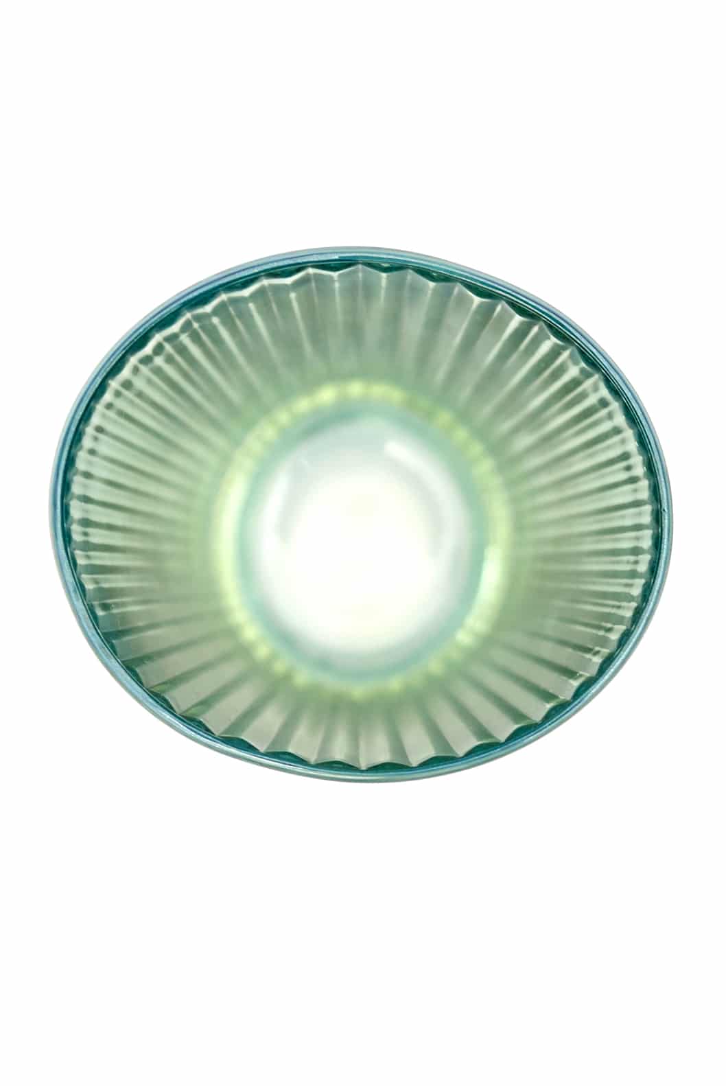 Luisa Beccaria Set Verde Di Due Bicchieri D'acqua Iside Vendita Calda