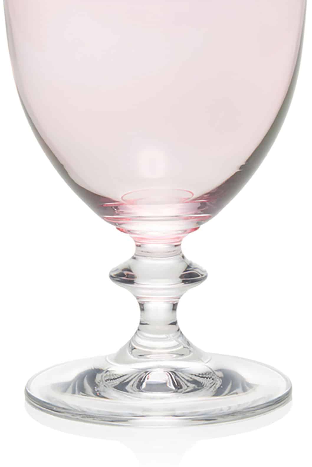 Luisa Beccaria Set Rosa Di Due Bicchieri D'acqua Roseo 2025