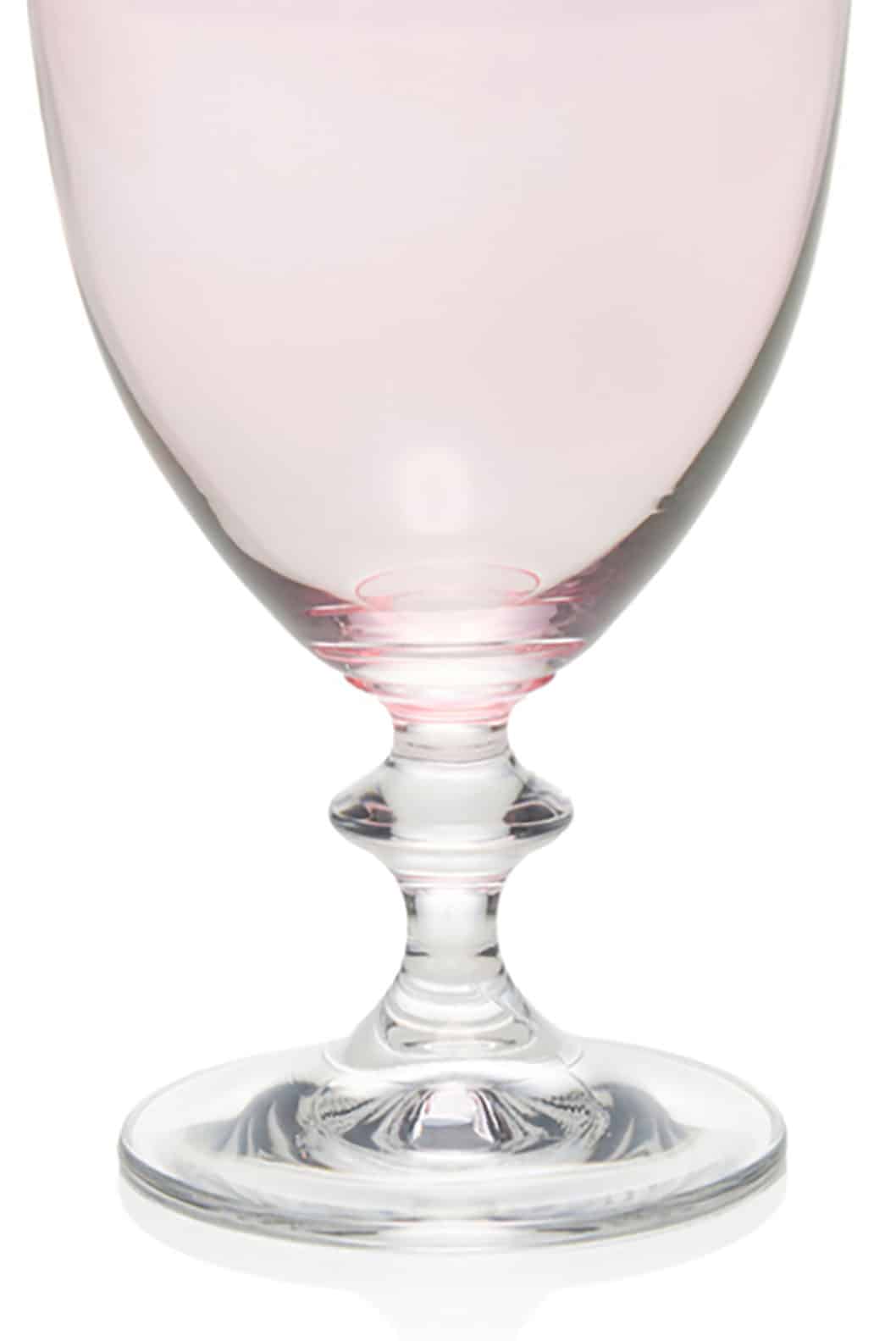 Luisa Beccaria Set Rosa Di Due Bicchieri Di Vino Rosato Italy