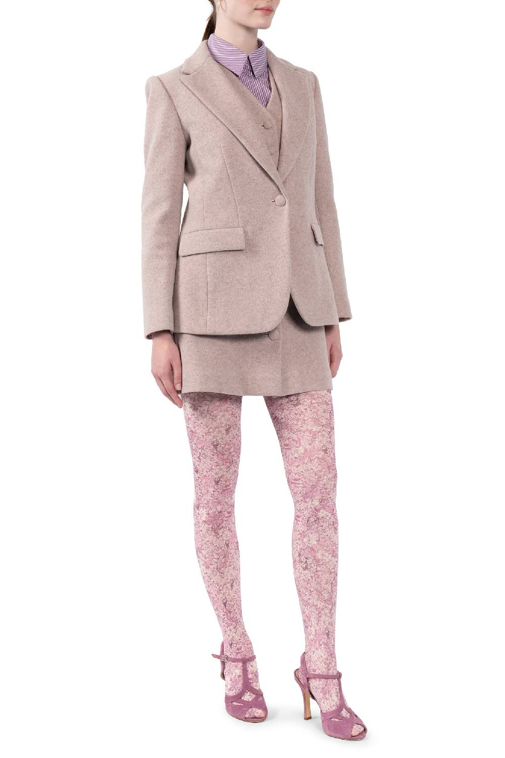 Luisa Beccaria Giacca Blazer in Lana Soddisfazione Garantita