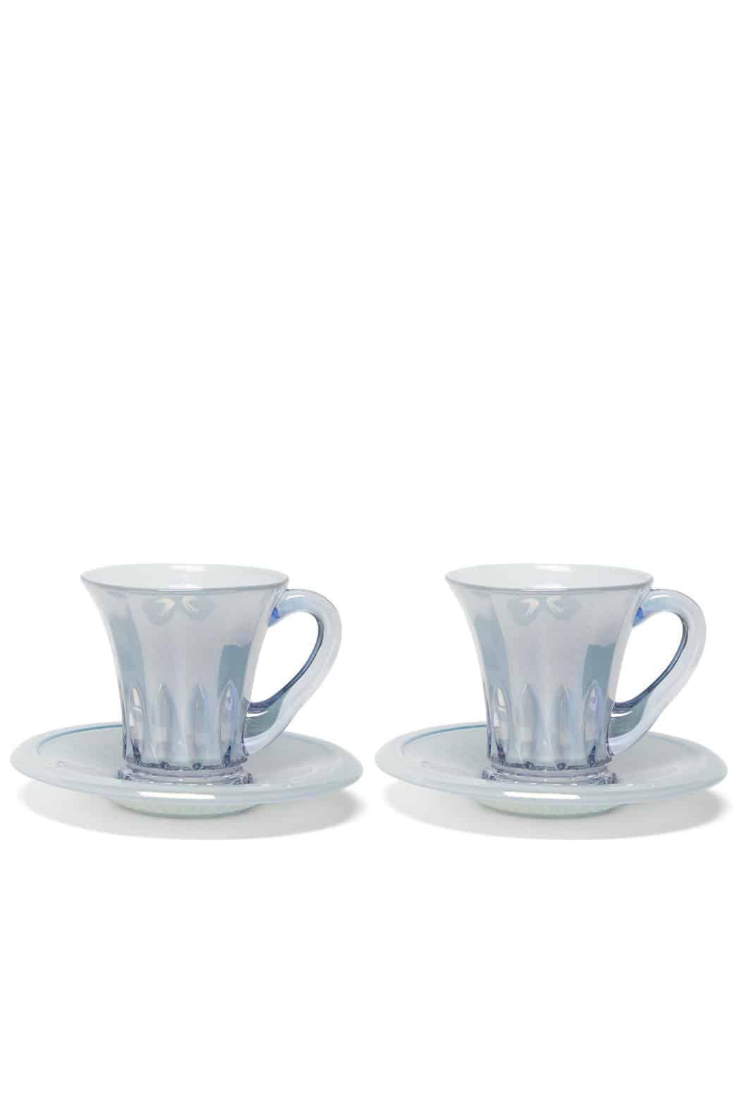 Luisa Beccaria Set Blu Di Due Tazze Da Caffè Doge Vendite Flash