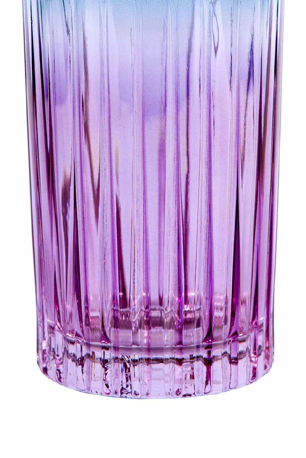 Luisa Beccaria Shade Purple To Blue Set Di Due Grandi Bicchieri Tumbler Hotsell