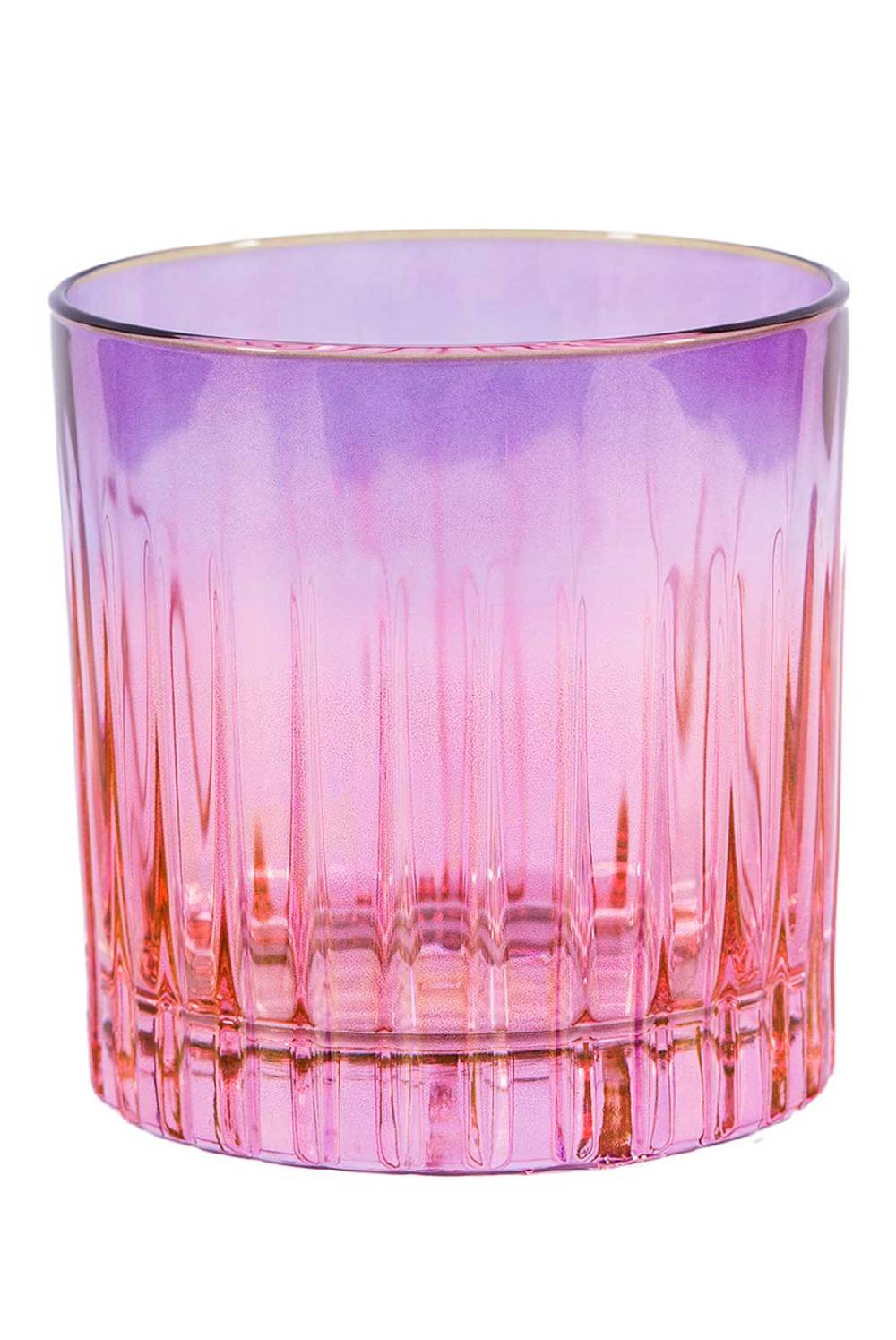 Luisa Beccaria Shade Pink To Purple Set di due piccoli bicchieri I Più Venduti