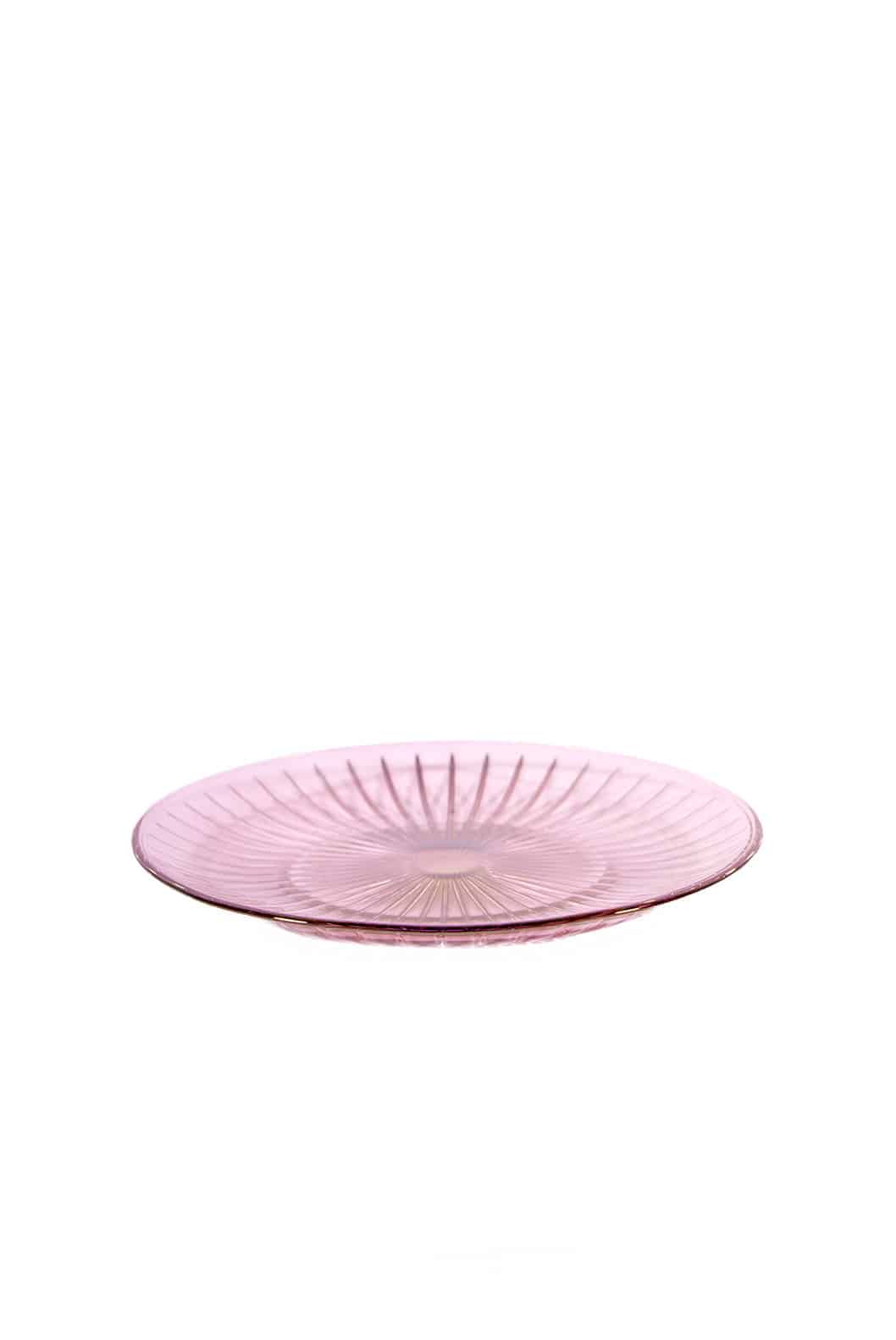 Luisa Beccaria Set Rosa Di Due Lastre Di Vetro Italy