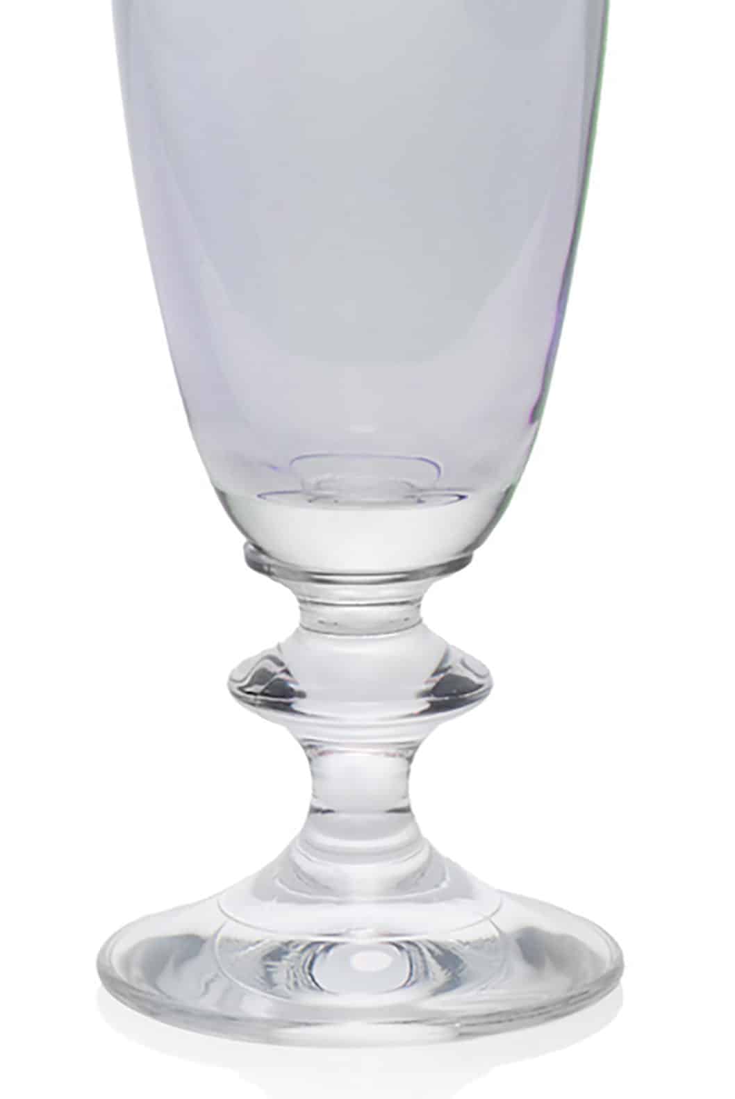 Luisa Beccaria Set Blu Di Due Bicchieri Flauto Roseo Pezzi Unici