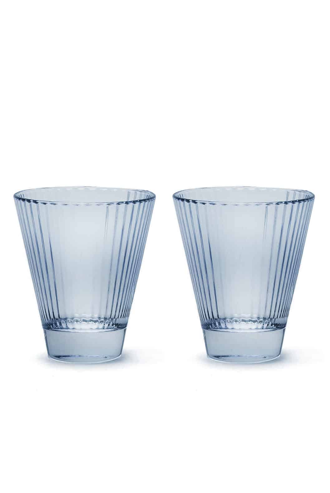 Luisa Beccaria Set Blu Di Due Bicchieri Di Vino Iside Promozione Limitata