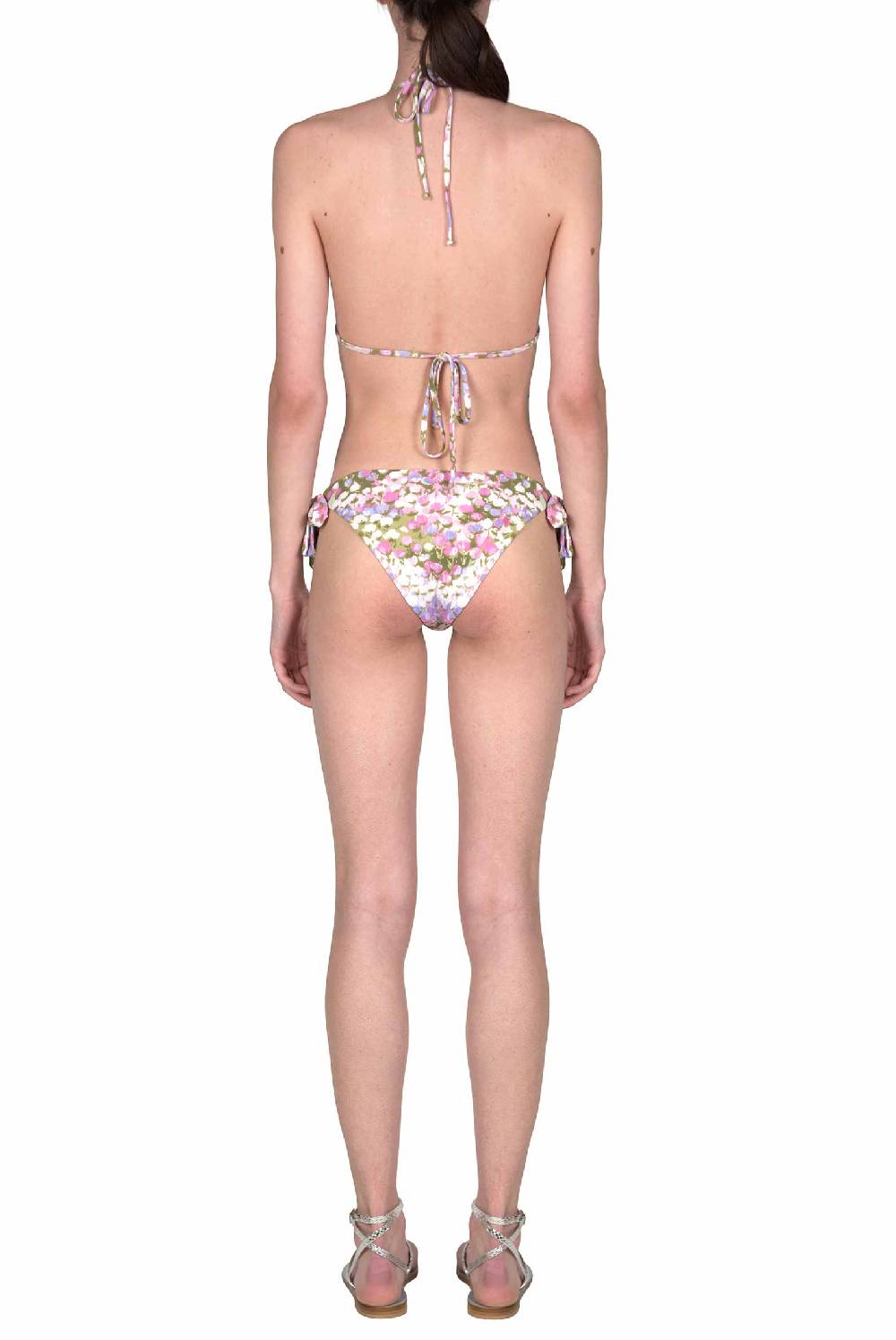 Luisa Beccaria Bikini Triangolo E Slip Rosa Monet 2025