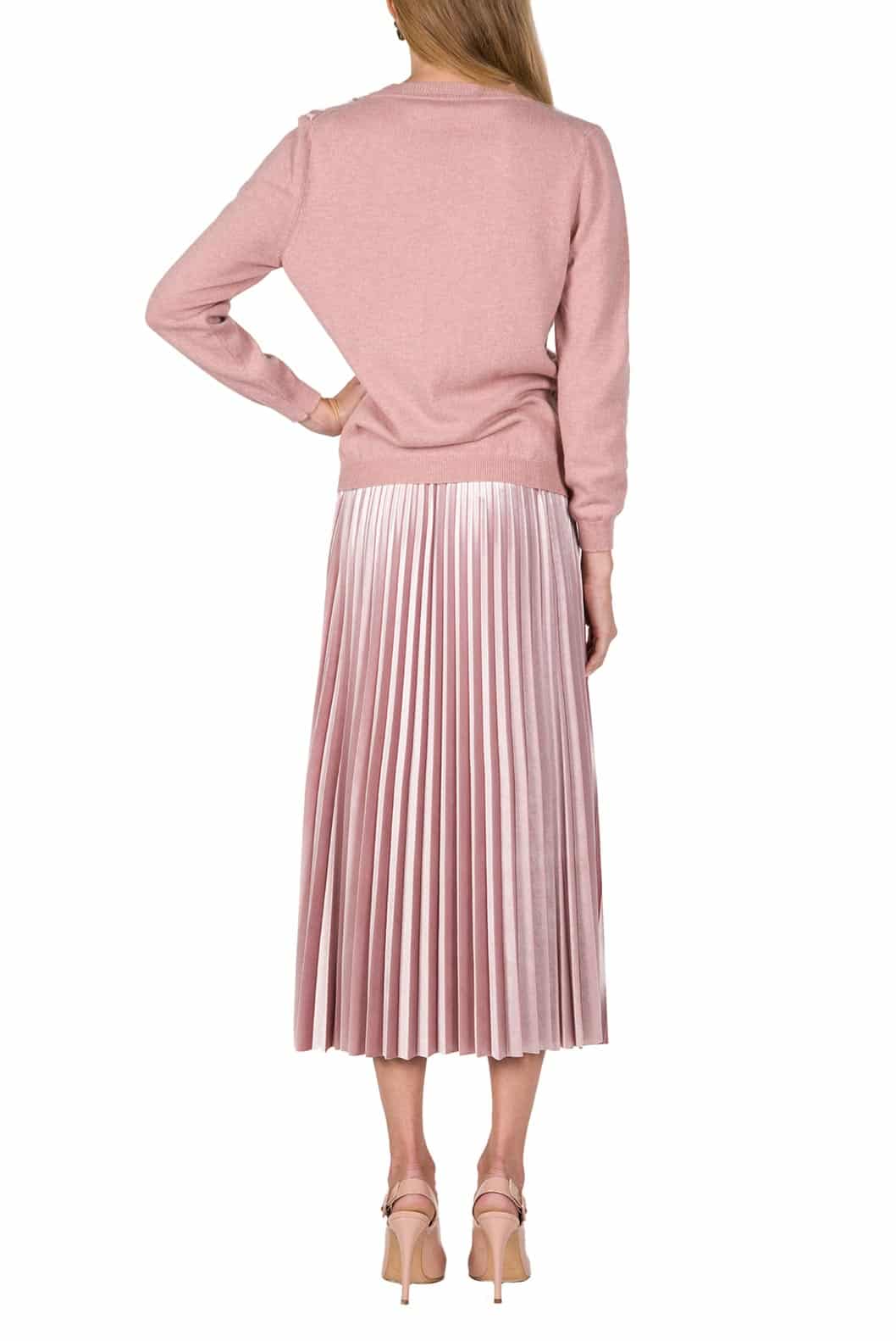 Luisa Beccaria Cardigan in lana ricamato Fino Al -60%