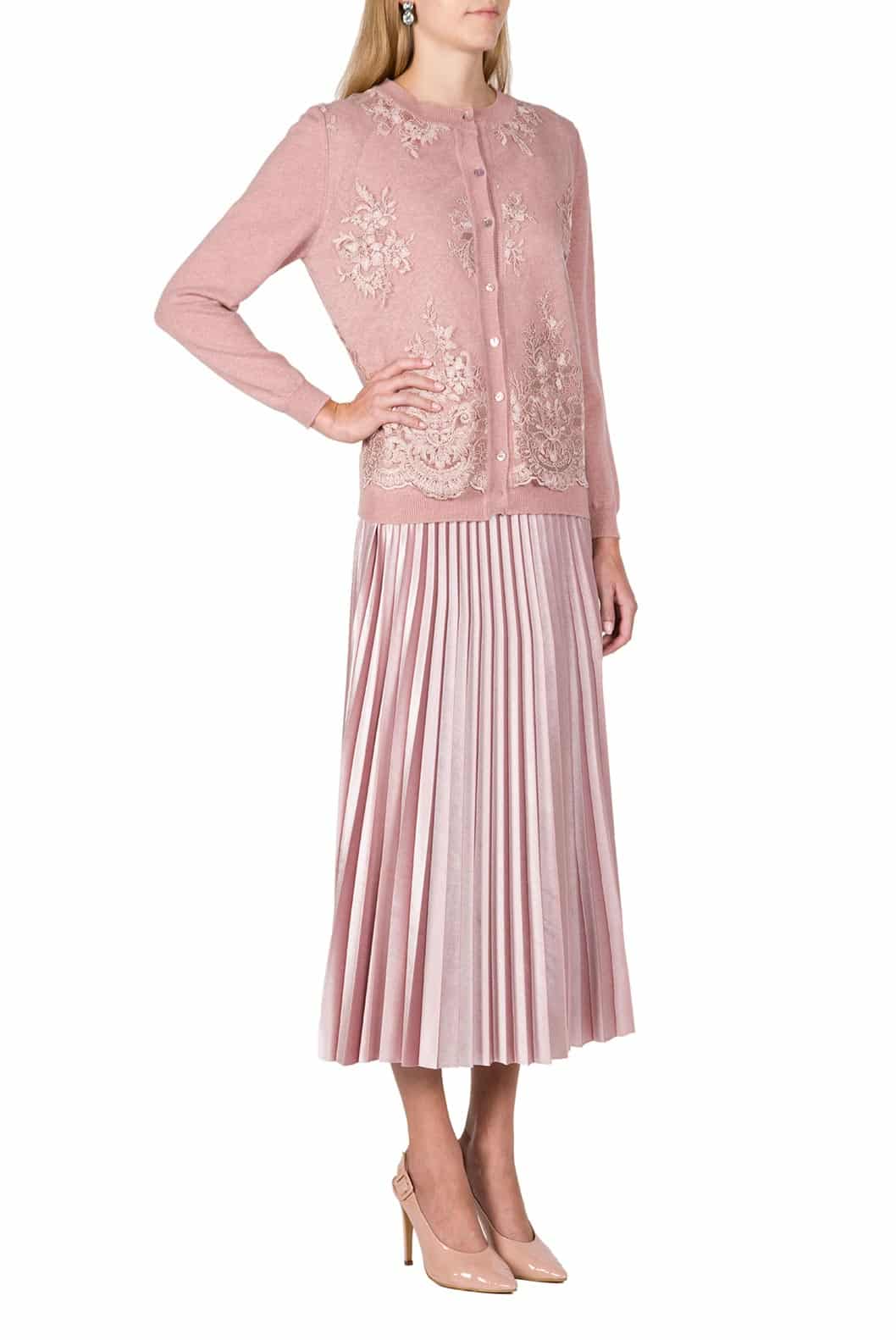 Luisa Beccaria Gonna longuette in velluto Shopping Online