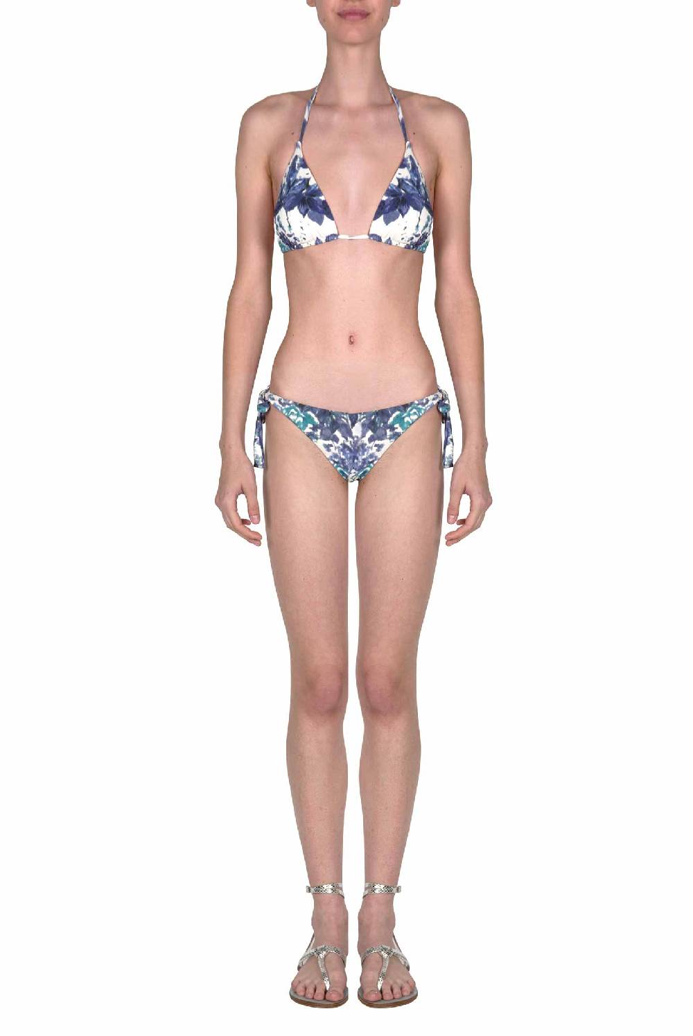 Luisa Beccaria Bikini Triangolo E Slip Capri Prezzo Ridotto