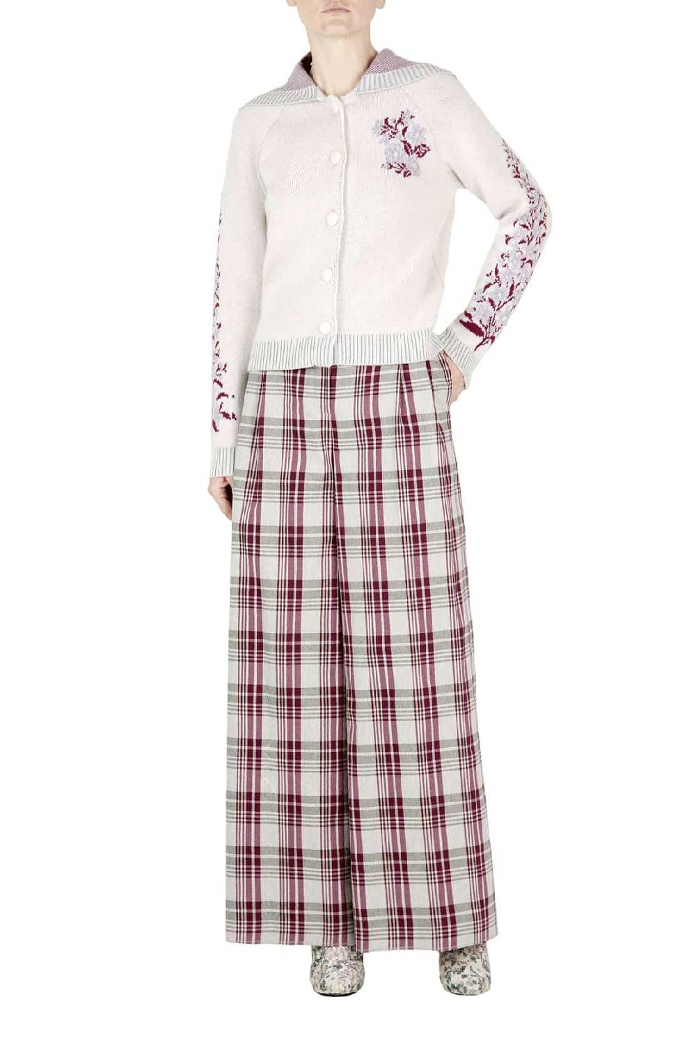 Luisa Beccaria Cardigan con cappuccio in cashmere Convenienza